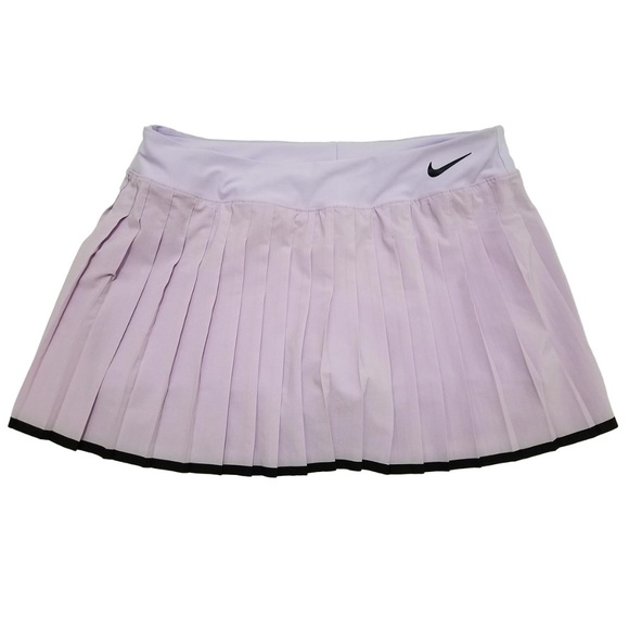 Nike Court Dri-fit Pleated Tennis Skirt Purple XL